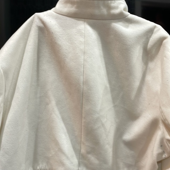 Old Navy White Pea Coat XXL - Picture 5 of 5